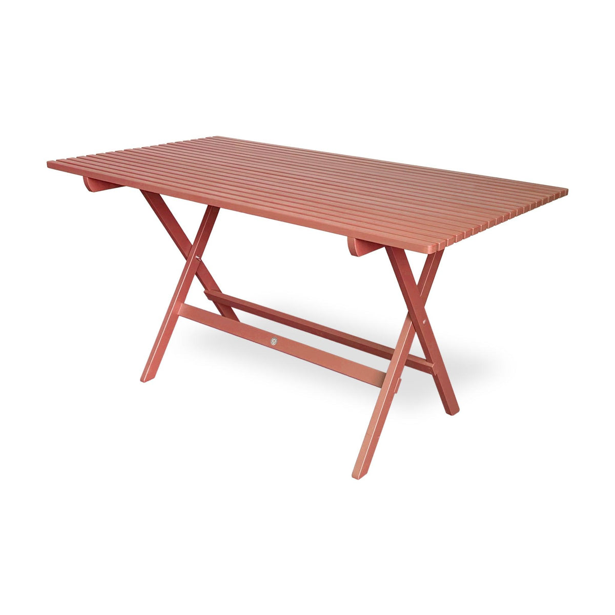 trädgårdsbord röd