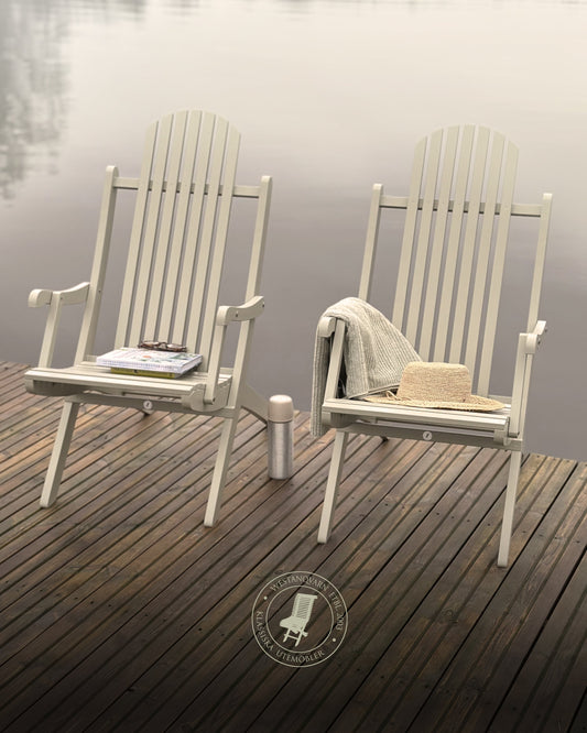 Klassisk däckstol i Veranda serien. - Westanqvarn